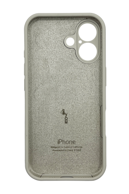 Силіконовий чохол Full Cover для iPhone 17 stone Full Camera