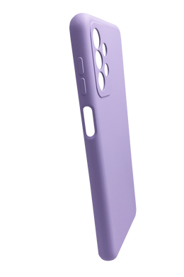 Силіконовий чохол Full Cover для Samsung A23 4G light lilac Full Camera без logo