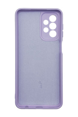Силіконовий чохол Full Cover для Samsung A23 4G light lilac Full Camera без logo