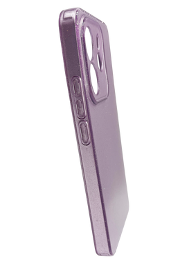 Силиконовый чехол Summer Vibe для Xiaomi Redmi Note 14 4G (UA/Europe) lilac Full Camera