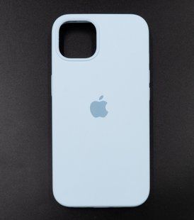 Силіконовий чохол Full Cover для iPhone 13 light blue