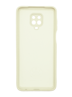 Силіконовий чохол Full Cover для Xiaomi Redmi Note 9s/Note 9 Pro sand Full Camera без logo