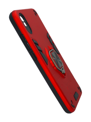 Чохол SP Transformer Ring for Magnet для Xiaomi Redmi 9A red протиударний Full Camera