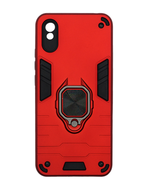 Чохол SP Transformer Ring for Magnet для Xiaomi Redmi 9A red протиударний Full Camera
