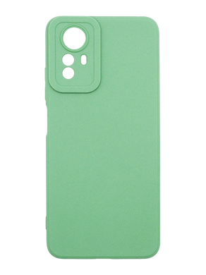 Силіконовий чохол SMTT для Xiaomi Redmi Note 12S matcha green Full Camera