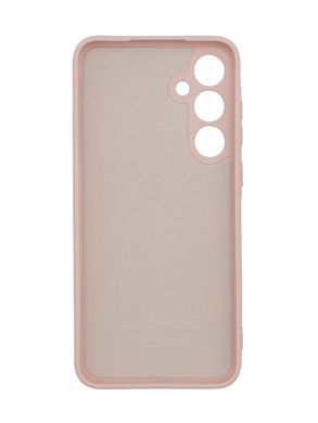 Силиконовый чехол WAVE Colorful для Samsung A35 pink sand Full Camera (TPU)