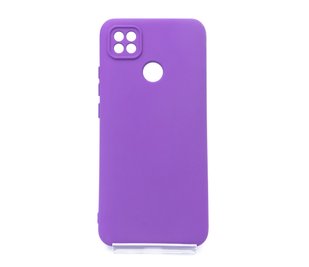 Силіконовий чохол Full Cover для Xiaomi Redmi 10A/9C purple без logo Full camera