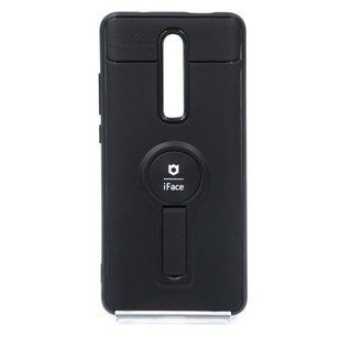 Силиконовый чехол iFace popsoket+magnet для Xiaomi Mi 9T/K20 black