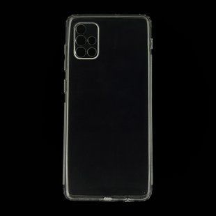Чохол (TPU) Getman для Samsung A71 clear1.0mm transparent