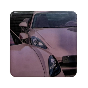 Стікер 3D Fashin style pink авто