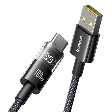 Кабель Baseus Display 2 Fast Charging USB toType-C 100W 1m black