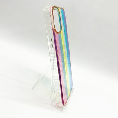 Накладка Rainbow Shine для iPhone 13 mini pink