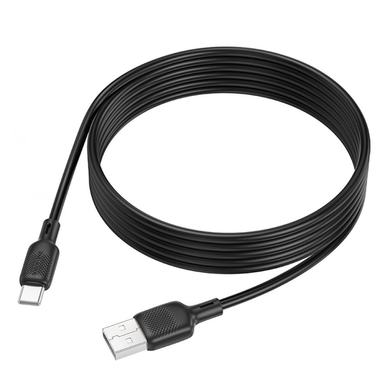 USB кабель Borofone BX113 Silicone Type-C 3A 2m black
