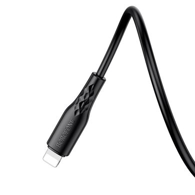 USB кабель Borofone BX48 Lightning 2.4A/1m black