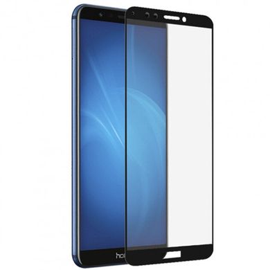 Защитное 2.5D стекло Full Glue для Huawei Y6 -2019 f/s black (пов) GOpt