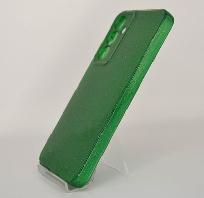 Силиконовый чехол Summer Vibe для Samsung A55 green Full Camera