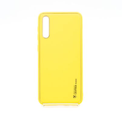 Чохол шкіра Xshield для Samsung A50/A50s/A30s 4G yellow