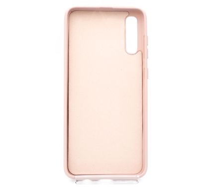 Силіконовий чохол Full Cover для Samsung A70/A705 pink sand без logo