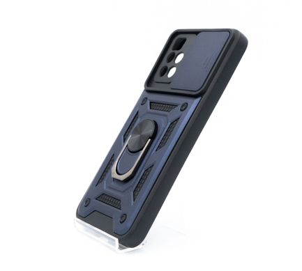 Чохол Camshield Serge Ring for Magnet для Xiaomi Redmi 10/Note 11 4G blue протиударний