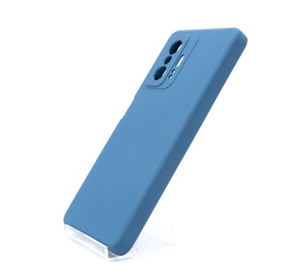 Силіконовий чохол WAVE Colorful для Xiaomi Mi11T/11T Pro blue Full Camera (TPU)