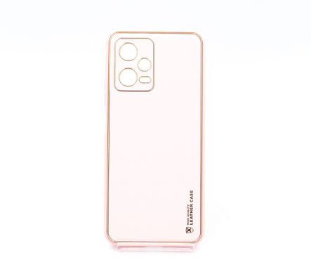 Чохол шкіра Xshield для Xiaomi Redmi Note 12 5G/Poco X5 5G pink