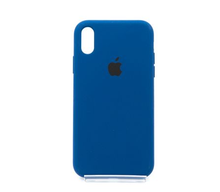 Силіконовий чохол Full Cover для iPhone XR blue cobalt