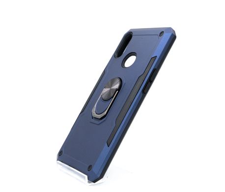 Чехол Serge Ring for Magnet для Samsung A10S blue противоударный с магнит держателем