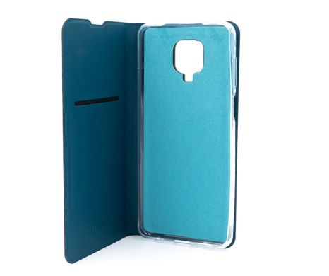 Чохол-книжка шкіра для Xiaomi Redmi Note 9S/Note 9 Pro/Note 9 Pro Max blue Getman Elegant PU