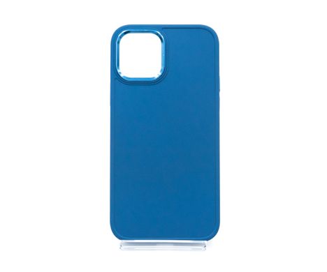 TPU чохол Bonbon Metal Style для iPhone 12/12 Pro denim blue