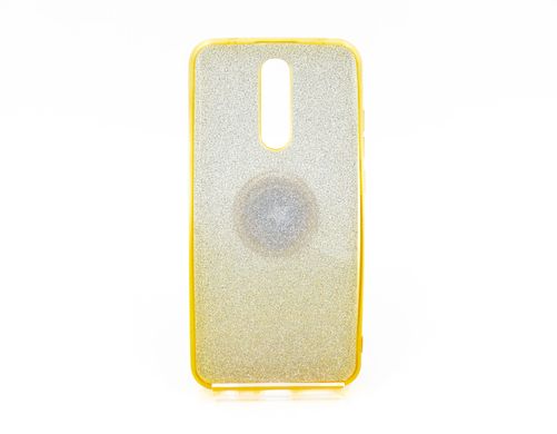 Силиконовый чехол SP Shine для Xiaomi Redmi 8/8A yellow ring for magnet