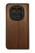 Чехол книжка Flip Cover "Carbon" для Xiaomi Redmi Note 15 Pro 4G brown