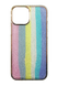 Накладка Rainbow Shine для iPhone 13 mini pink