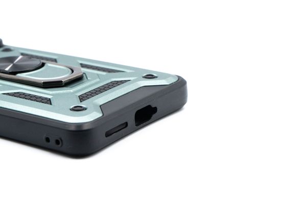 Чохол Camshield Serge Ring for Magnet для Xiaomi Mi 11T/ Mi 10T Pro green протиударний