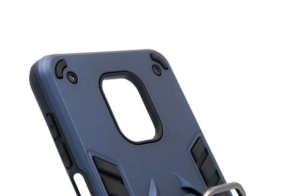 Чохол SP Transformer Ring for Magnet для Xiaomi Redmi Note 9S dark blue протиударний