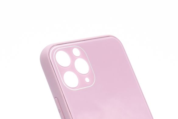 Чохол TPU+Glass Glossy Logo для iPhone 11 Pro lilac Pride Full Camera
