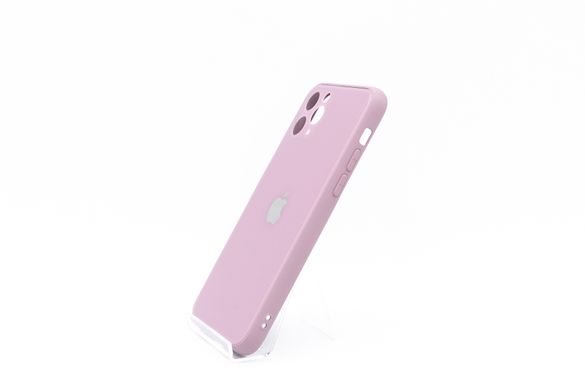 Чохол TPU+Glass Glossy Logo для iPhone 11 Pro lilac Pride Full Camera