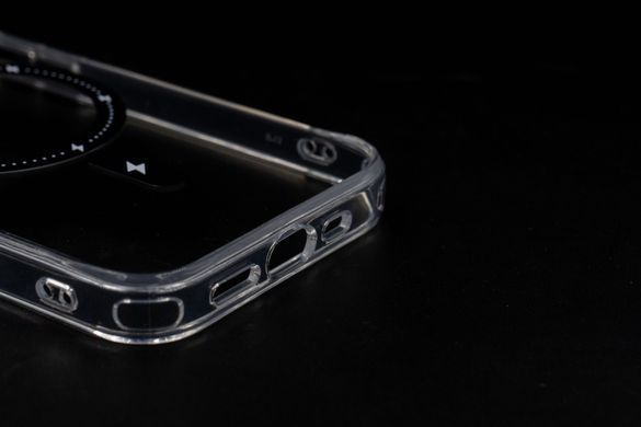 Чехол TPU+PC Colorful with Magsafe для iPhone 14 black