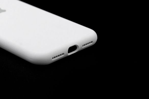 Силіконовий чохол Full Cover для iPhone X/XS white