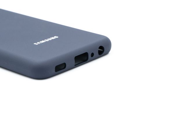 Силіконовий чохол Full Cover для Samsung A32 midnight blue Full Camera