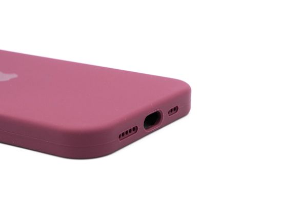 Силіконовий чохол Full Cover для iPhone 15 plum