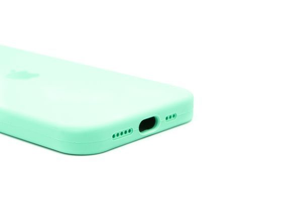 Силіконовий чохол Full Cover для iPhone 15 Pro spearmint