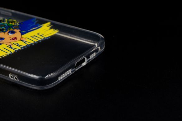 TPU чохол MyPrint для iPhone 11 Pro Дівчинка-Україна 1.5mm Full camera clear