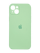 Силіконовий чохол Full Cover для iPhone 15 Plus fresh green (pistachio) Full Camera