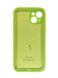 Силиконовый чехол Full Cover для iPhone 13 party green Full Camera
