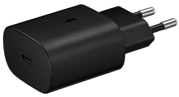 Мережевий зарядний пристрій Samsung USB-C 25W PD black