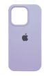 Силіконовий чохол Full Cover для iPhone 14 Pro Max light lilac (glycine)