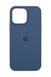 Силіконовий чохол Full Cover для iPhone 16 Pro navy blue