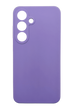 Силиконовый чехол WAVE Full Cover для Samsung S25 light purple Full Camera