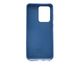 Силиконовый чехол Full Cover для Samsung S20 Ultra navy blue
