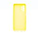 Силіконовый чохол Full Cover для Samsung A23 4G yellow Full Camera без logo